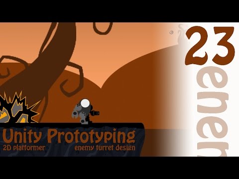 2D Prototyping in Unity - Tutorial - Platformer - Enemy Turret Design