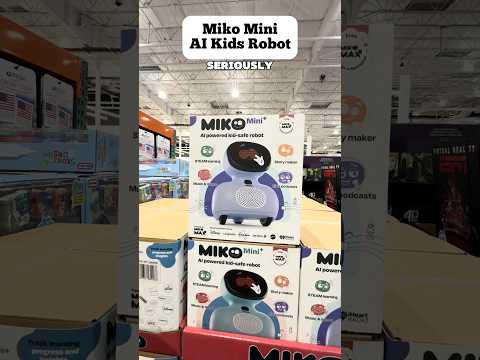 Costco has the MiKO Mini AI-Powered Kid-Safe Robot, and it’s such a fun tech upgrade for kids!
