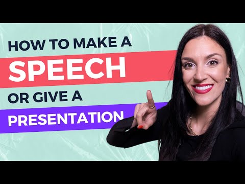 How to Give YOUR BEST Presentation in English (+ tips for confidence)