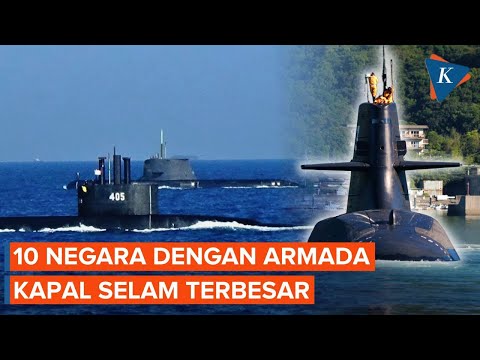 Negara dengan Armada Kapal Selam Terbesar di Dunia 2025, Indonesia Punya Berapa?