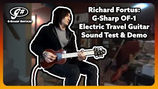 Video thumbnail for Richard Fortus (Guns N' Roses) Plays the G-Sharp OF-1 Guitar by G-Sharp Guitars