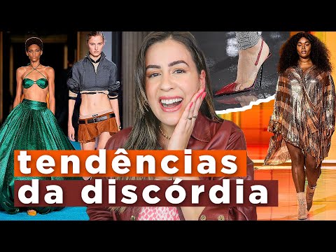 As trends mais POLÊMICAS direto das semanas de moda 👀 O que vai pegar?