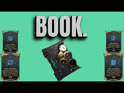 Warframe The Old Peace: The Grimoire, The Ultimate Utility Weapon!! Build+Guide #tennocreate