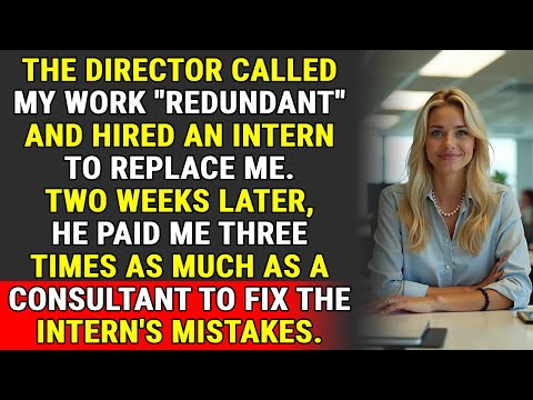 They Replaced Her with an Intern. She Billed Them Six Figures to Fix His Mess ♟️