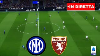 INTER vs TORINO 🔥 | Serie A 2025 | Live Match Simulation Gameplay ⚽🎮