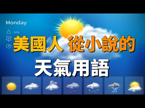 美國人每天都在用的天氣英文！一問一答越練越流利｜初學者秒上手｜Everyday Weather English: Q&A Speaking Practice