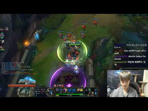 ZED99 PLAYS ZED VS ZAC - KR CHALLENGER PATCH 12.3