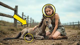 MILLONARIO ABANDONA UN CABALLO DÉBIL Y FEO RECIÉN NACIDO… UNA NIÑA LO RESCATA Y LO QUE PASA LUEGO...