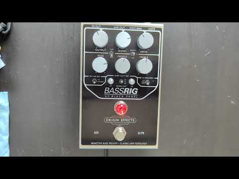 Origin Effects '64 Black Panel BassRig // DI & Amp Out sound examples