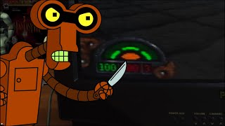 Why is Futurama’s Roberto just chillin in the HUD of Star Wars: Dark Forces?