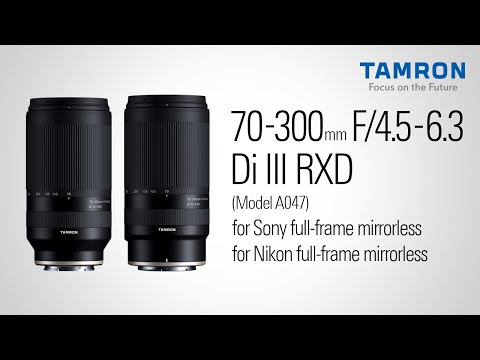 Lente Tamron 70-300mm f/4.5-6.3 Di III RXD para Nikon Z: Zoom