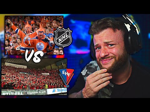 NHL FANS vs EUROPEAN HOCKEY FANS ....