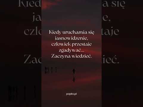 [Encyklopedia Wiedzy Duchowej] Kiedy uruchamia się jasnowidzenie… #popko #jasnowiedza #rozwojduchowy #wahadelko #jasnowidzenie