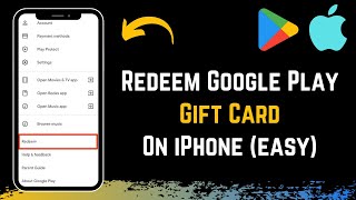 How to Redeem Google a Gift Play Card on iPhone !