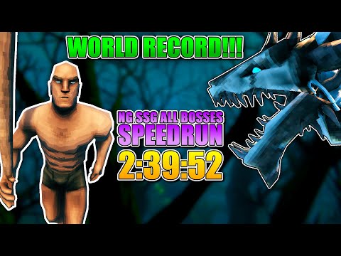 THE NEW GOD SEED!!! Set Seed Valheim New Character Speedrun WORLD RECORD - NG SSG All Bosses 2:39:52