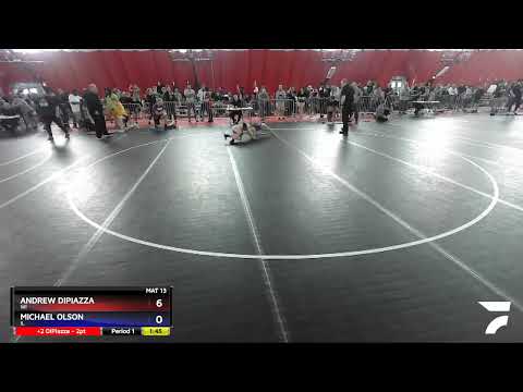 106 Lbs Champ. Round 2 - Andrew DiPiazza, WI Vs Michael Olson, IL A946