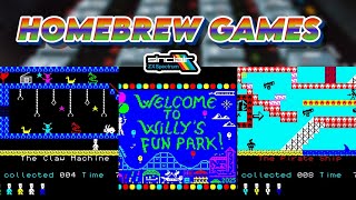 Welcome to Willy's Fun Park! - New ZX-Spectrum Game 2025