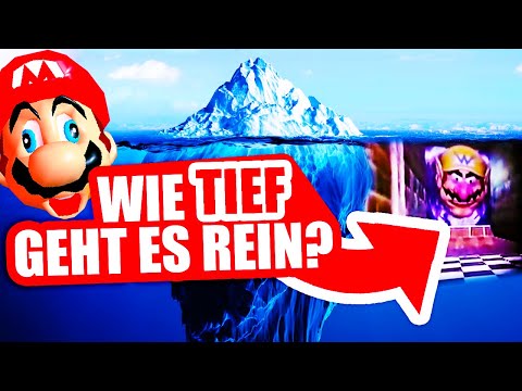 Der Super Mario 64 EISBERG ERKLÄRT! Wie TIEF geht es rein?