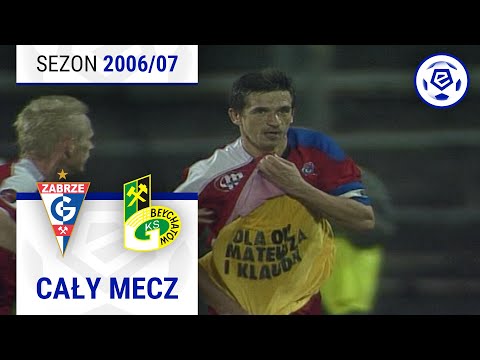 (1/2) Górnik Zabrze - GKS Bełchatów | CAŁY MECZ | Ekstraklasa 2006/07 | 10. Kolejka