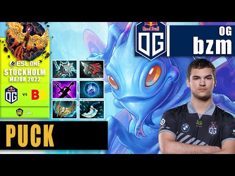 OG vs BETBOOM | BZM FIRST MAJOR IMBA PUCK 15 KILLS | ESL ONE STOCKHOLM MAJOR 2022 Dota 2 Highlights