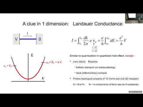 Charles Kane - Topology of the Fermi Sea - 05-23-22