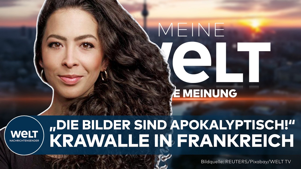 MEINUNG: "Gut organisierte Linksextremisten!" Anna Schneider über Krawalle in Frankreich