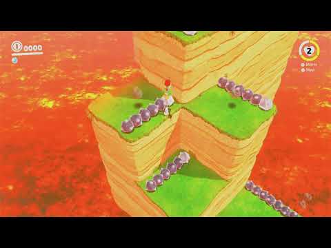 Moon 16-6: Fruit Feast on the Sinking Island (12), Dark Side | Super Mario Odyssey (NS)