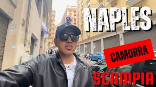Napoli city vlog || Camorra Scampia Italian mafia || Cruise ship 