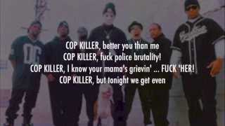 Body Count - Cop Killer (Lyrics Video)