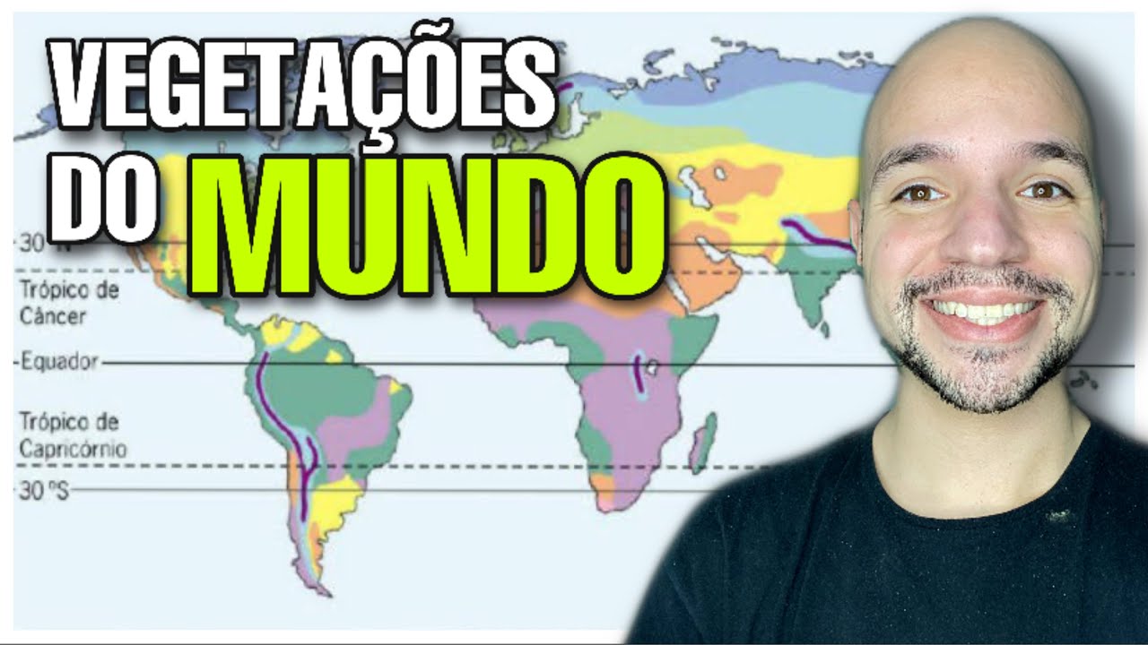 Vegetações do mundo (biomas mundiais) | Aula completa | Ricardo Marcílio