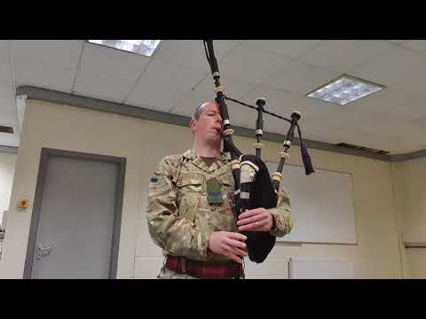 Daily tune challenge on pipes - Barry Links & The Boys' Brigade
