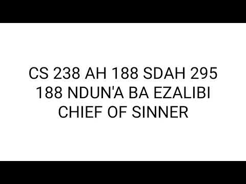 188 Ndun'a Ba Ezalibi - Tune and Hymn Lyrics | Hymns In Lozi