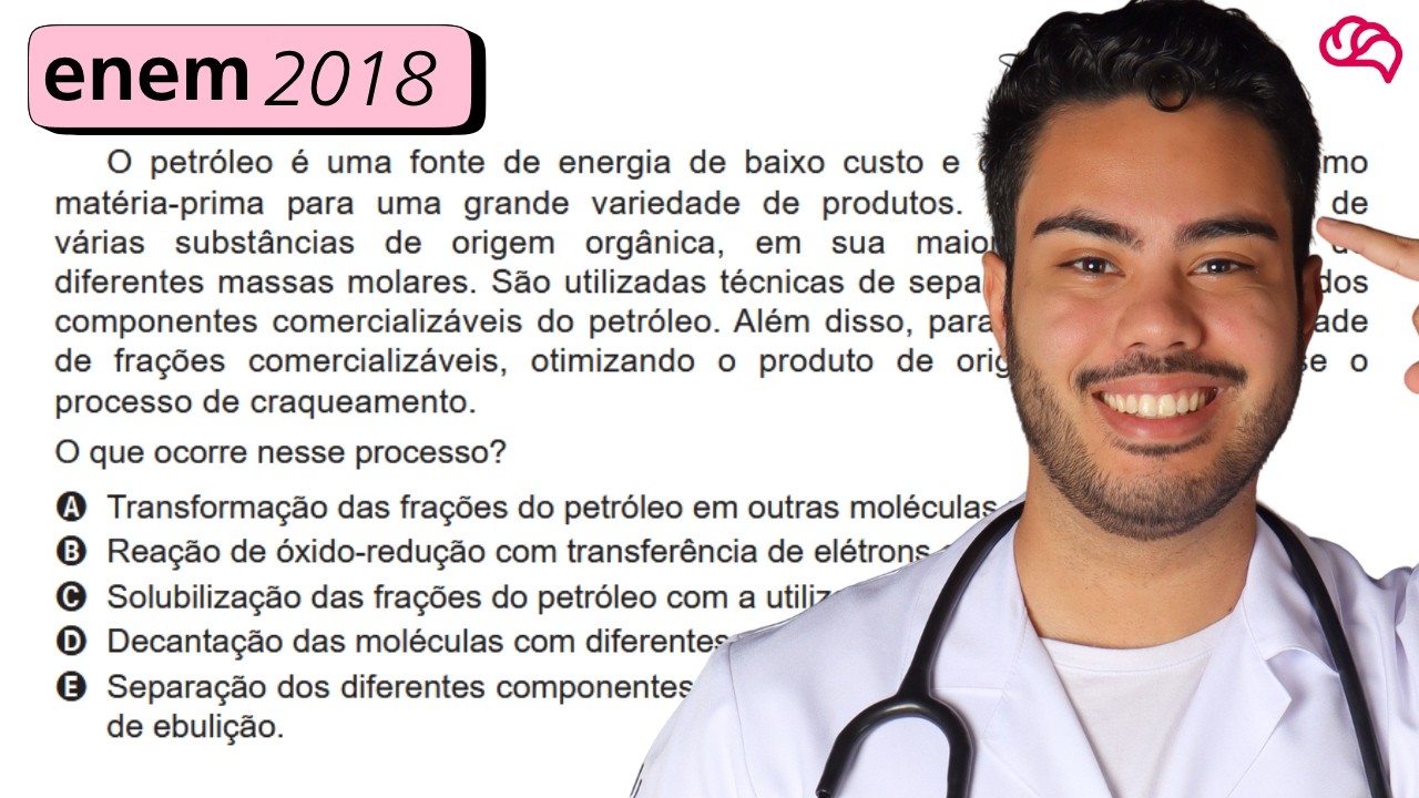 Resolução em Vídeo — Questão 124 ENEM 2018