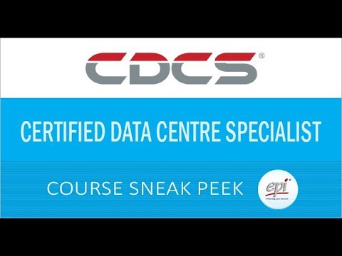 CDCS (Certified Data Centre Specialist) Training Course Sneak ...