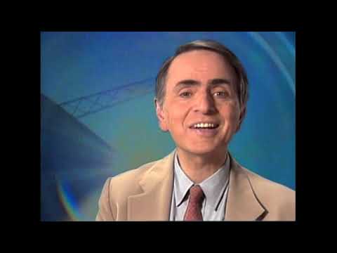 Carl Sagan describes Planetary Society SETI project