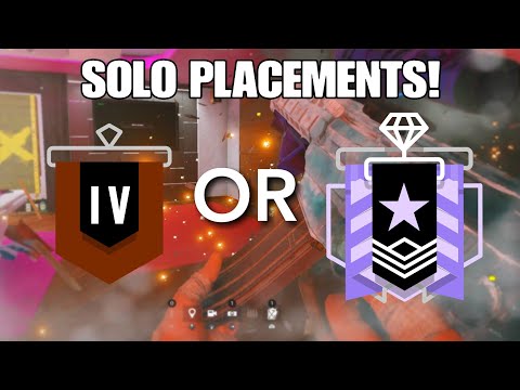 Solo Smurf Placements | Rainbow Six Siege
