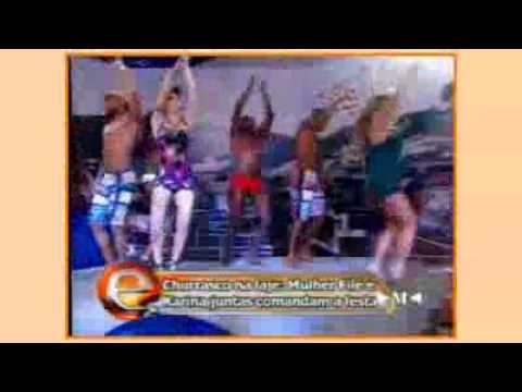 Karina e Mulher Filé Dançando Funk na laje ●๋•pŕőgŕámá ểlíáńá●๋•