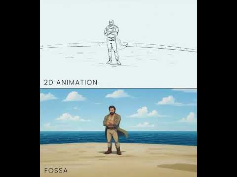 This AI Animation Workflow is Getting Wild #ai #2danimation #handdrawnanimation #sketching #comfyui