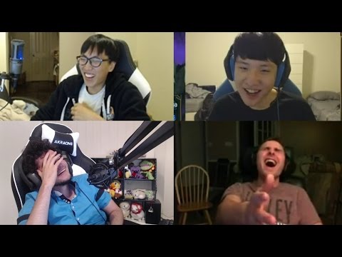 LOL FUNNY STREAM MOMENTS #5 - IMAQTPIE | BJERGSEN - League of Legends