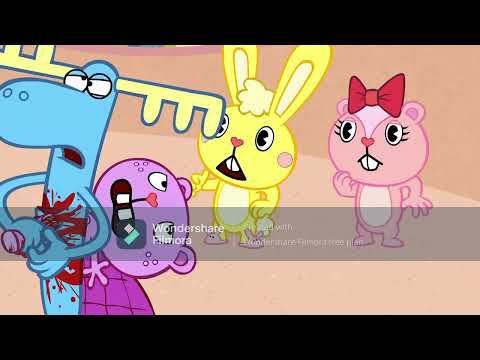 Happy Tree Friends TV Series Episode 8b - Blast from the Past But Toothy Falls In Real Time 1080p HD