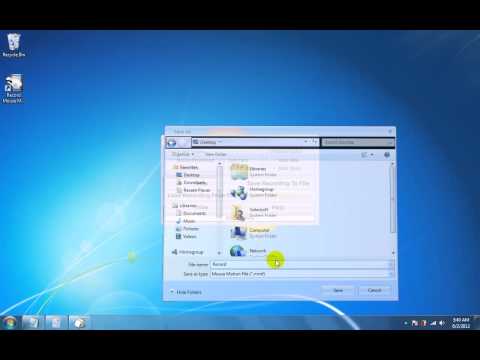Record Mouse Movements and Clicks Software