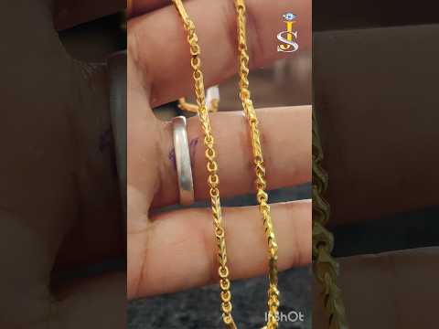 4 gram gold chain || light weight gold chain design || baby chain SJ_Gold