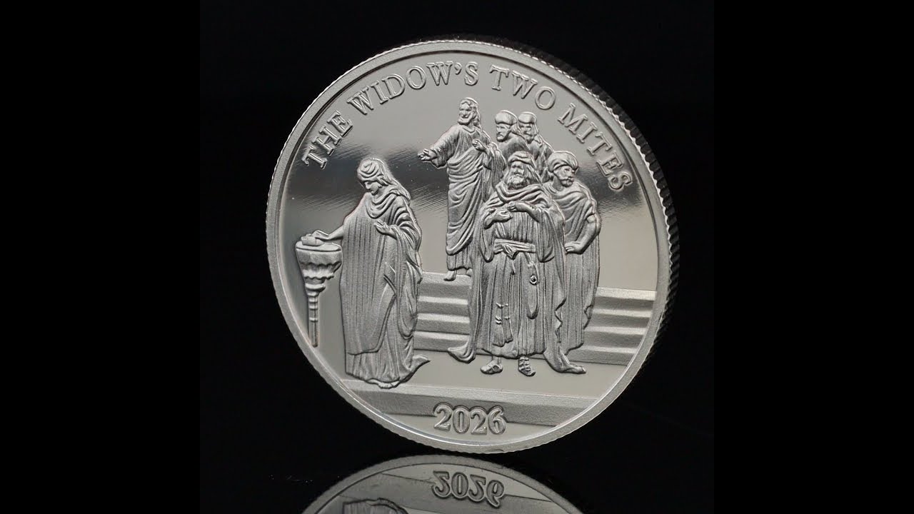 2026 Niue Half Dollar Bible Stories - The Widow's Two Mites