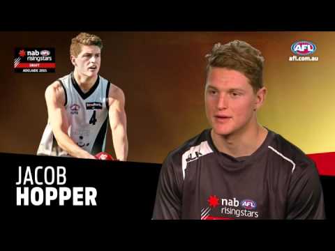 2015 NAB AFL Draft Trumps - Jacob Hopper