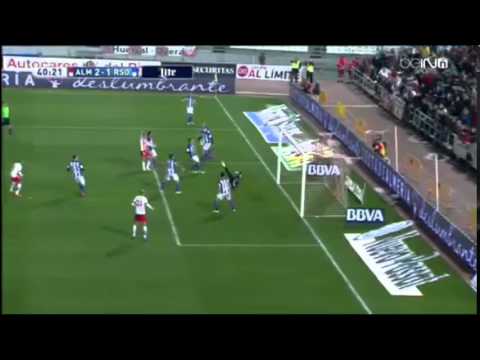 T. HEMED GOL [ALMERIA 2-1 REAL SOCIEDAD] 13-2-15