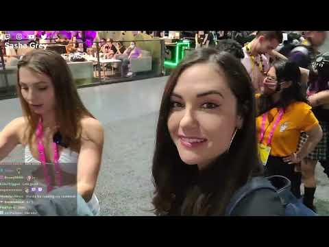 Sasha Grey VOD 08/October/2022 - TwitchCon Day 2 - REUPLOADED