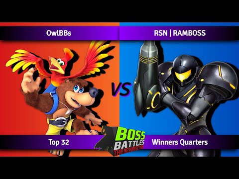 OwlBBs (Banjo and Kazooie) vs RSN | RAMBOSS (Samus) - Winners Quarters (Top 32) - BOSS BATTLES: TR