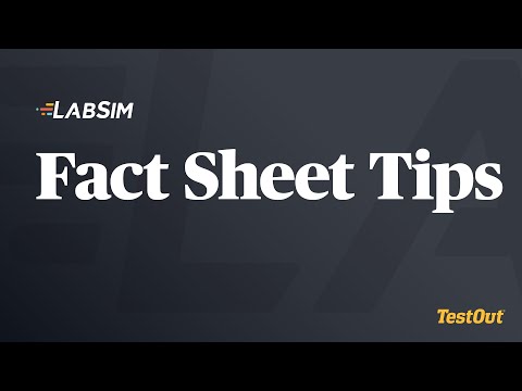 Fact Sheet Tips