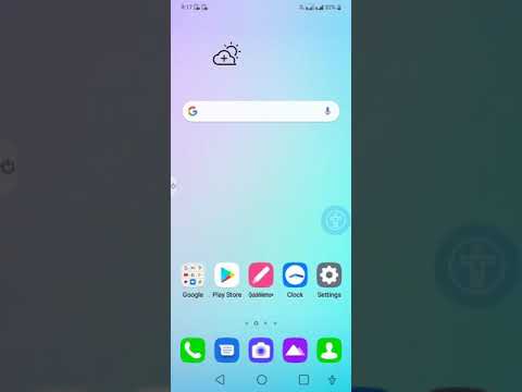 Lg G8x message mms and sms