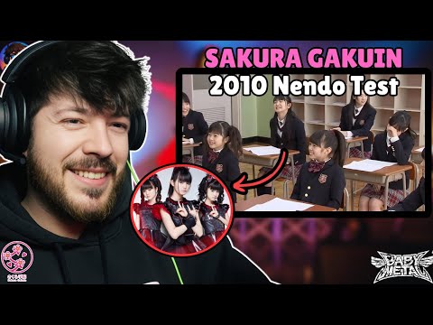 New fan REACTS to Sakura Gakuin (Babymetal) Nendo Tests 2010 | REACTION (w/subs)